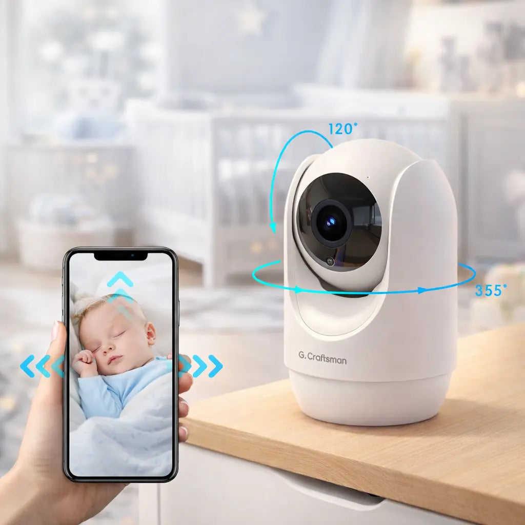 babyphone caméra wifi HD surveillance bébé