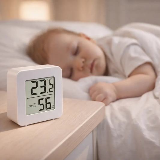thermometre hygrometre bebe capteur humidite temperature interieure